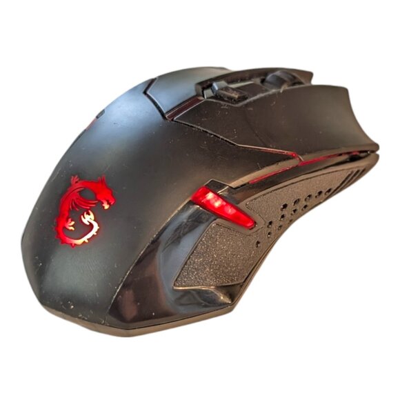 MSI Interceptor DS B1 Gaming Mouse - Red LED 5-Button - Tested Working - Picture 6 of 8